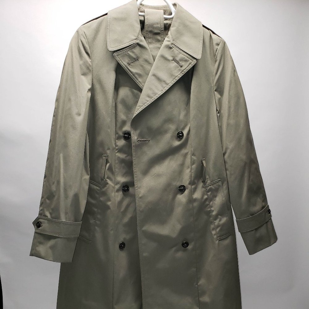 Vintage Military-Style Women's All-Weather Coat